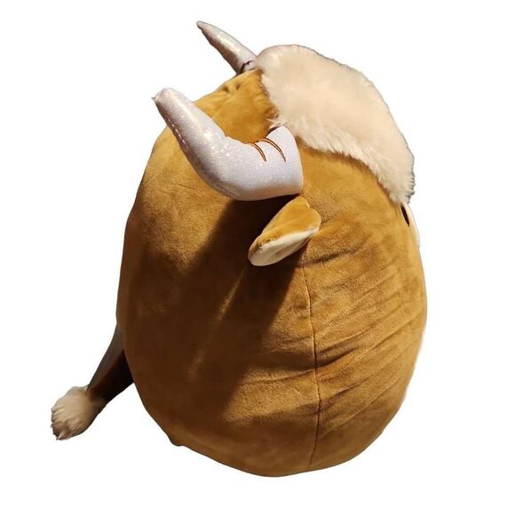 Squishmallows Carlton Cow with Sparkly Horns - Rare Tag Error - 14 inch - Picture 2 of 8